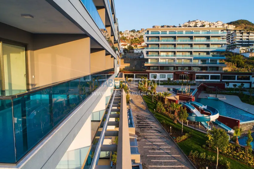 Purchase  2+1 penthouse with new furniture and panoramic views in Alanya, Kargicak district 17 