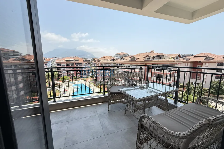 Purchase Furnished 2+1 apartment with mountain views in Alanya, Oba district 17 