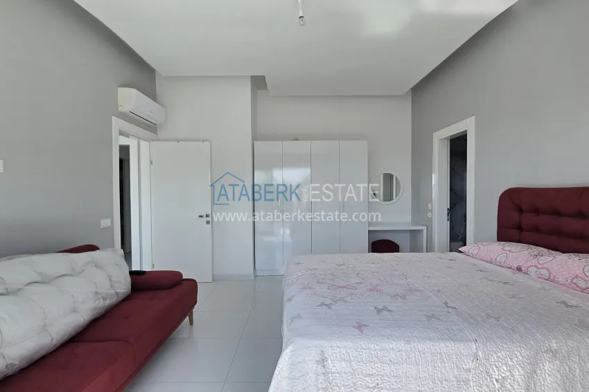 Purchase 3+1 penthouse with private pool on the terrace in Kargicak - premium class and panoramic views 21 