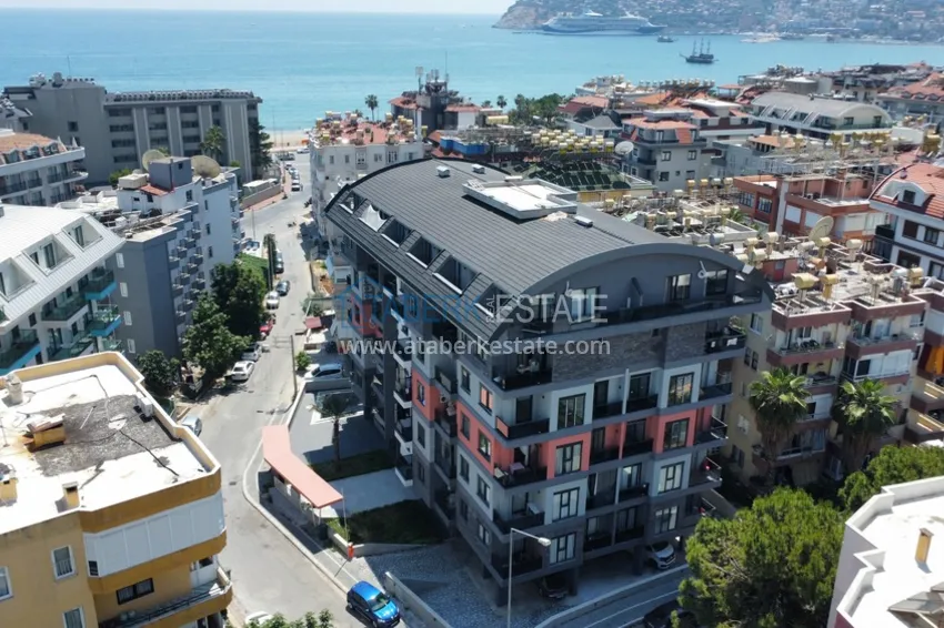 New 1+1 apartment in the center of Alanya — 150 m to Keykubat beach 1