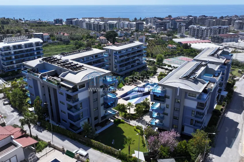 3+1 penthouse with private pool on the terrace in Kargicak - premium class and panoramic views 1 