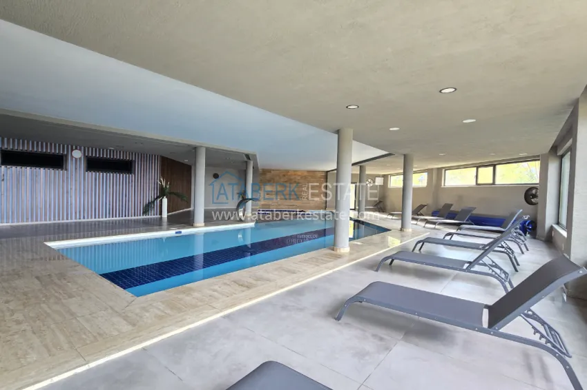 3+1 penthouse with private pool on the terrace in Kargicak - premium class and panoramic views 21 