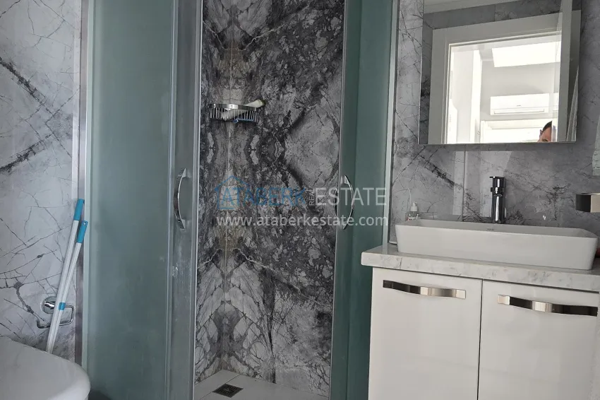 Purchase 3+1 penthouse with private pool on the terrace in Kargicak - premium class and panoramic views 24 