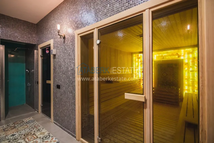 2+1 penthouse with new furniture and panoramic views in Alanya, Kargicak district 29 
