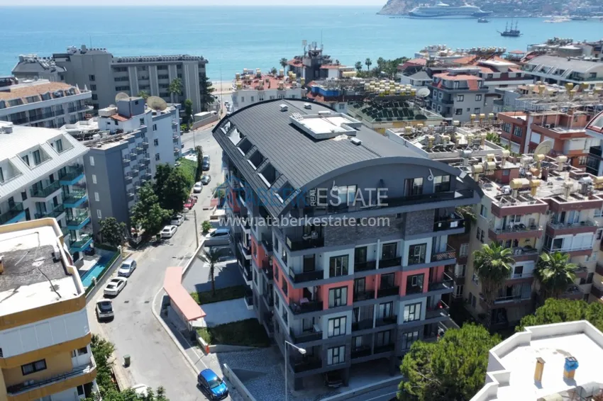 New 1+1 apartment in the center of Alanya — 150 m to Keykubat beach 2
