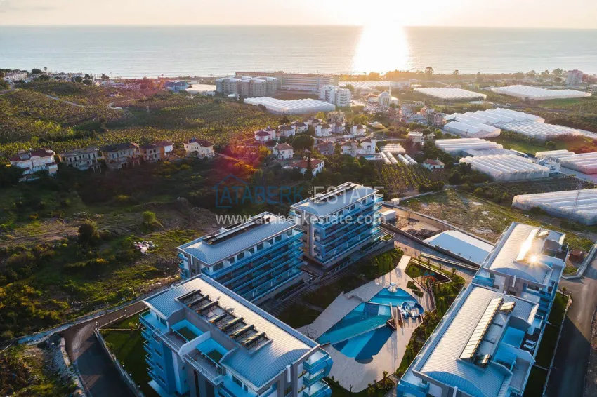 2+1 penthouse with new furniture and panoramic views in Alanya, Kargicak district 2 