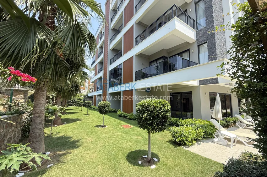 Apartment 1+1 furnished from the owner in a modern residence — Alanya, Oba district 3 