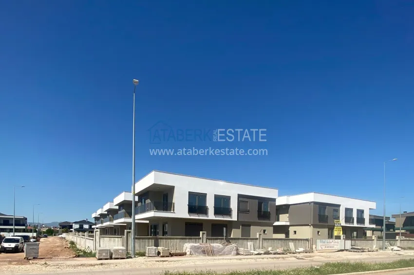 Modern villas in the mountainous region of Antalya — Dosemealti, under construction 4 