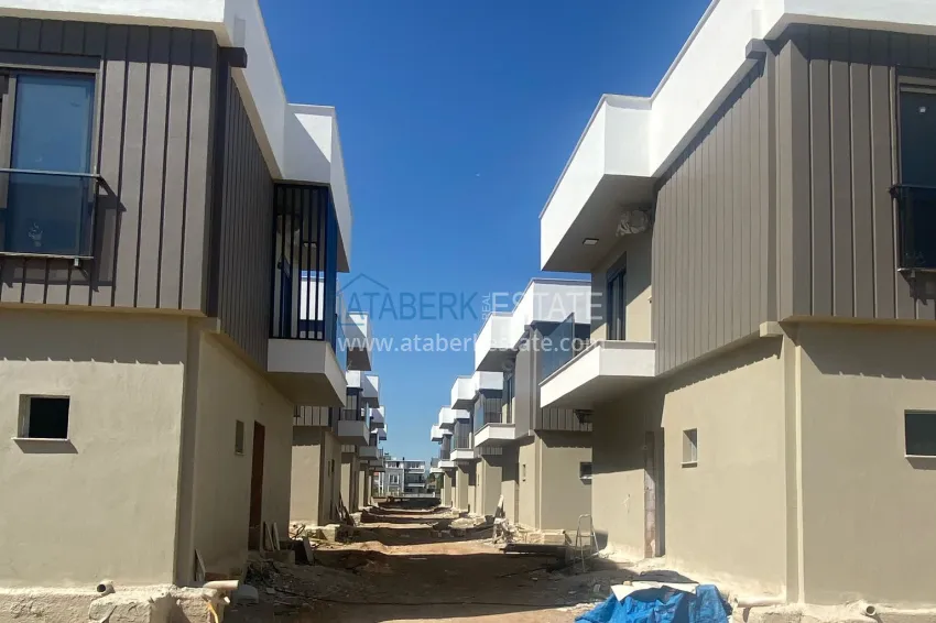 Modern villas in the mountainous region of Antalya — Dosemealti, under construction 8 