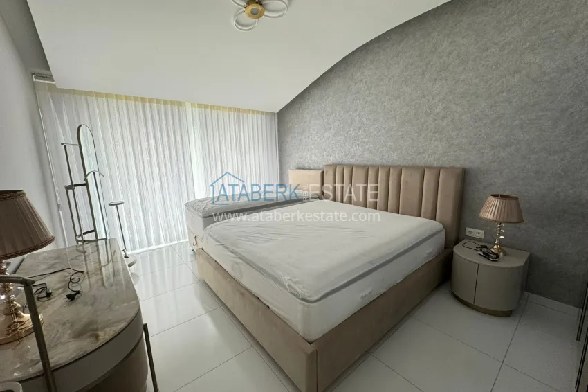 Purchase  2+1 penthouse with new furniture and panoramic views in Alanya, Kargicak district 9 