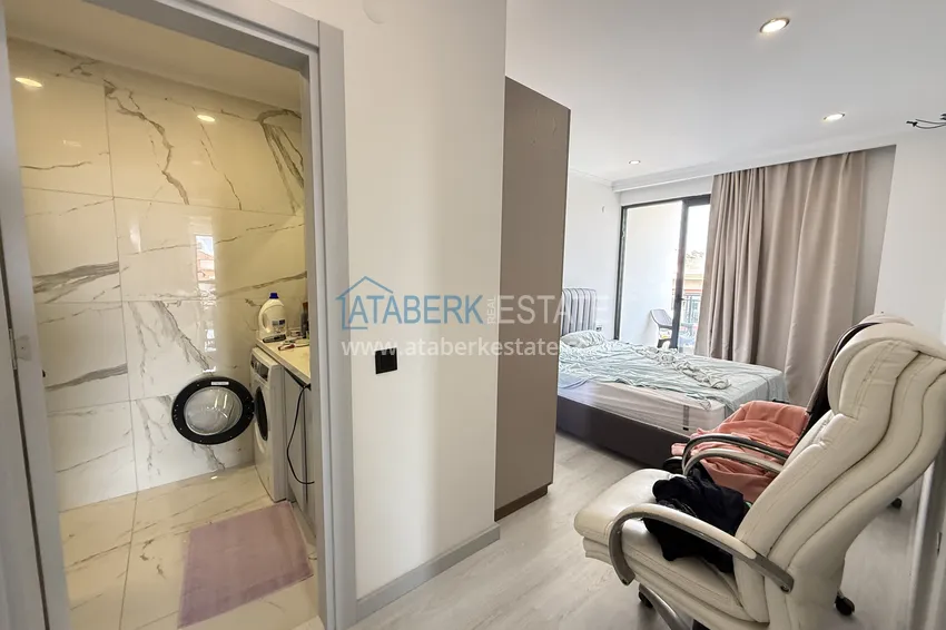 Purchase Furnished 2+1 apartment with mountain views in Alanya, Oba district 8 