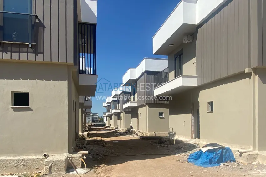 Modern villas in the mountainous region of Antalya — Dosemealti, under construction 9 