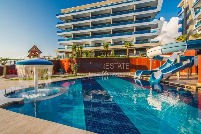 2+1 penthouse with new furniture and panoramic views in Alanya, Kargicak district 9 