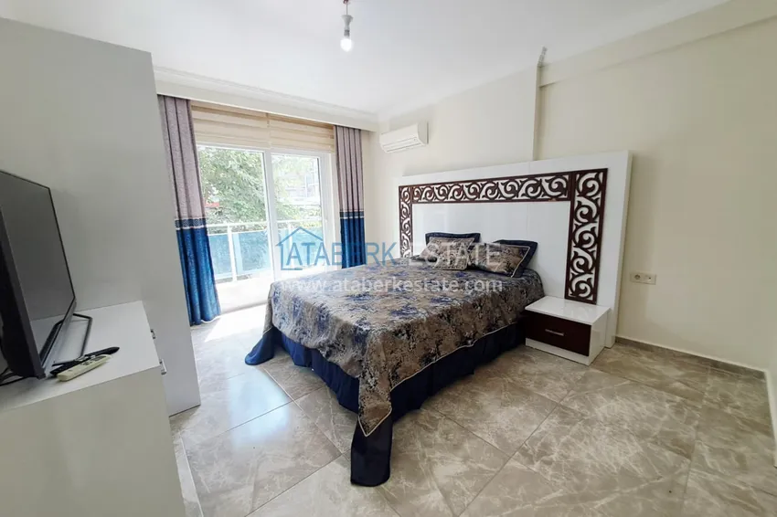 Purchase  Furnished two-bedroom apartment in a premium complex — Alanya, Oba district 10 