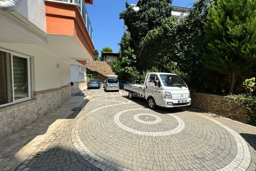 Apartment 1+1 with furniture and sea view - Alanya, Tosmur district. Real estate for a residence permit 12 