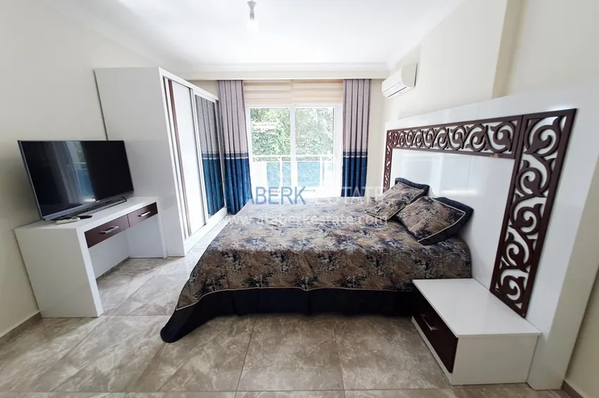 Purchase  Furnished two-bedroom apartment in a premium complex — Alanya, Oba district 11 