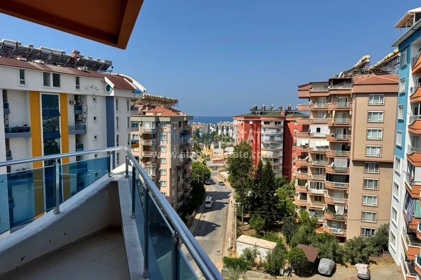 Purchase Apartment 1+1 with furniture and sea view - Alanya, Tosmur district. Real estate for a residence permit 12 
