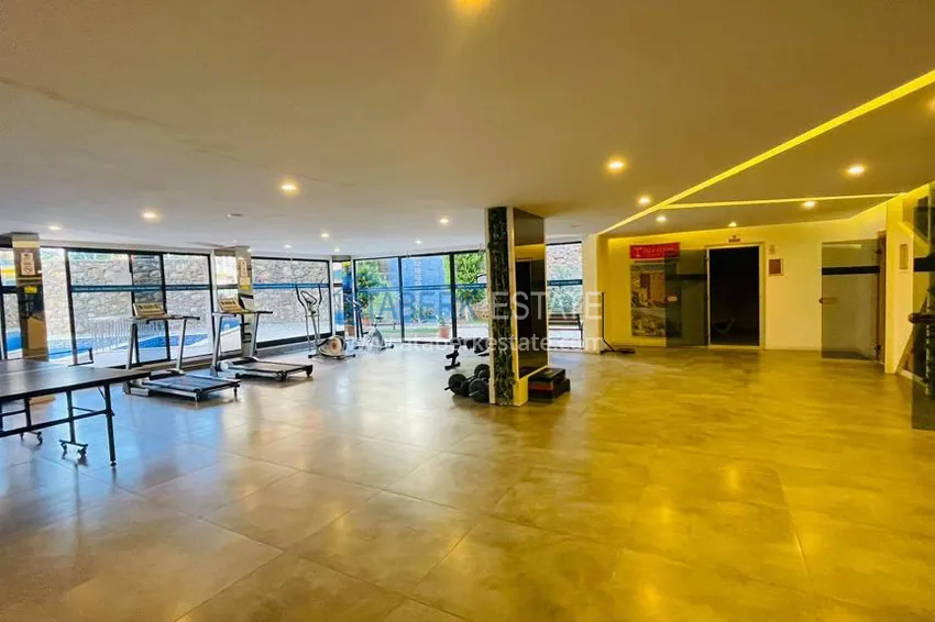 Apartment 1+1 with furniture and sea view - Alanya, Tosmur district. Real estate for a residence permit 16 