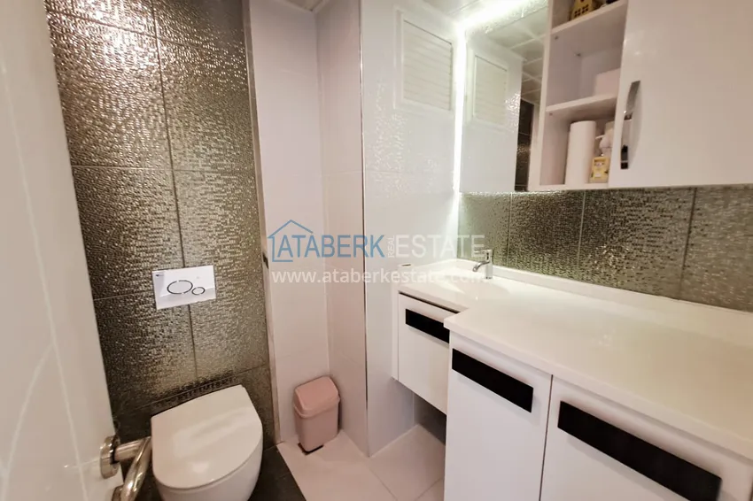 Purchase  Furnished two-bedroom apartment in a premium complex — Alanya, Oba district 17 