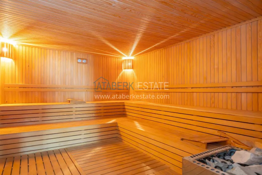 Stylish 3+1 linear apartment in the heart of Oba. Real estate under residence permit and citizenship 17 