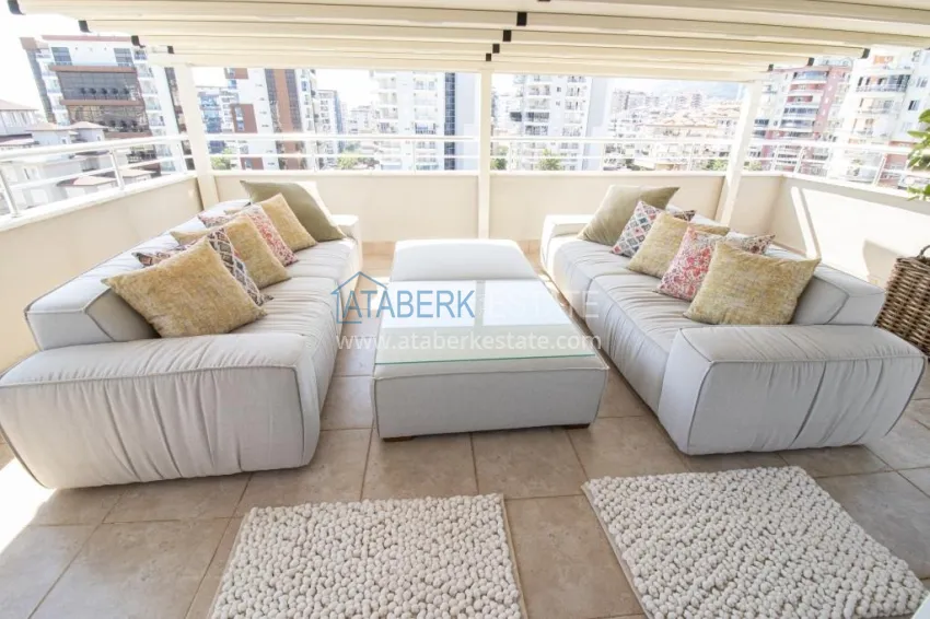 Purchase 3+1 duplex in Cikcilli — furnished, in a complex with developed infrastructure 22 