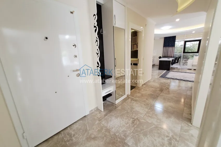 Purchase  Furnished two-bedroom apartment in a premium complex — Alanya, Oba district 2 