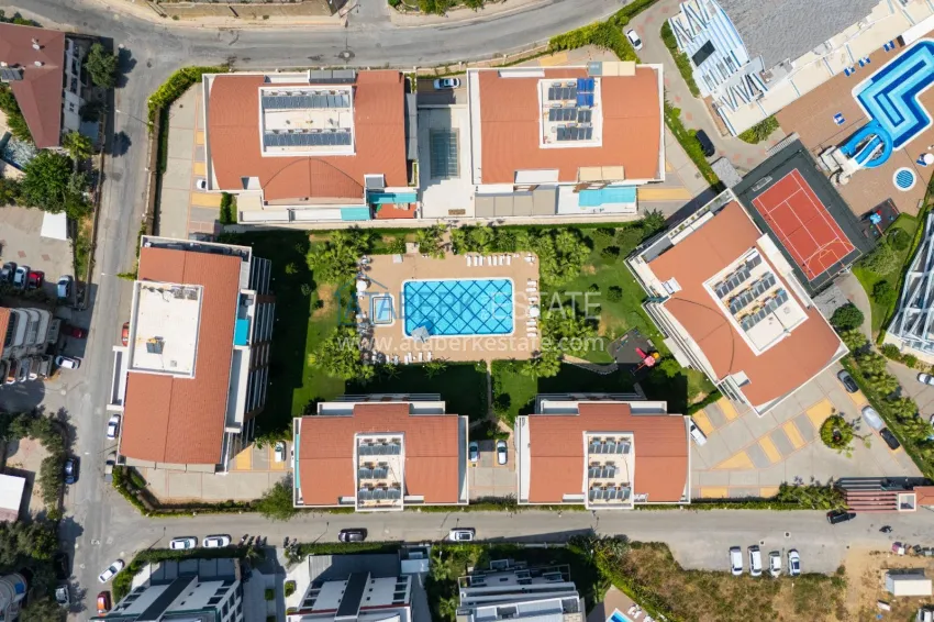 Stylish 3+1 linear apartment in the heart of Oba. Real estate under residence permit and citizenship 3 