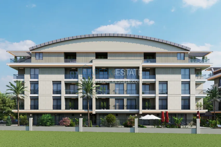 An investment-attractive residential complex project in Konyaalti, Antalya 3 