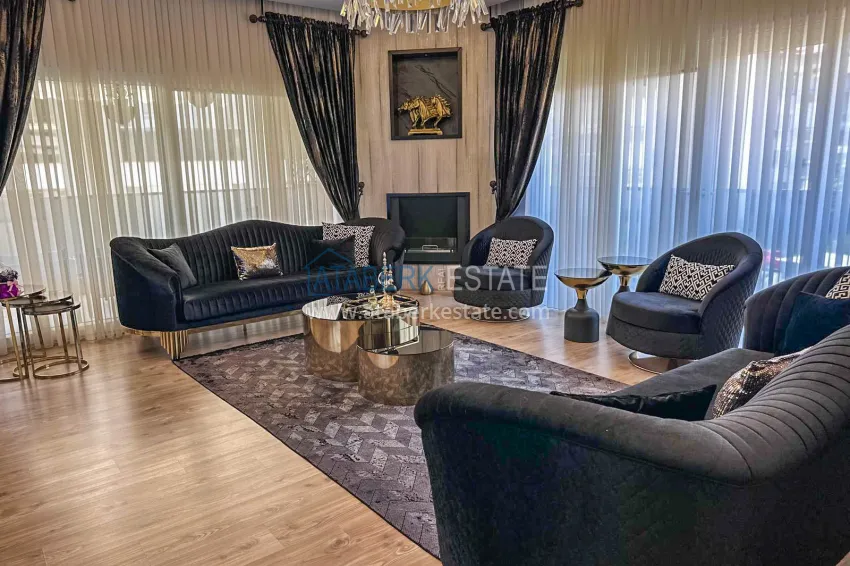 Purchase Stylish 3+1 linear apartment in the heart of Oba. Real estate under residence permit and citizenship 6 