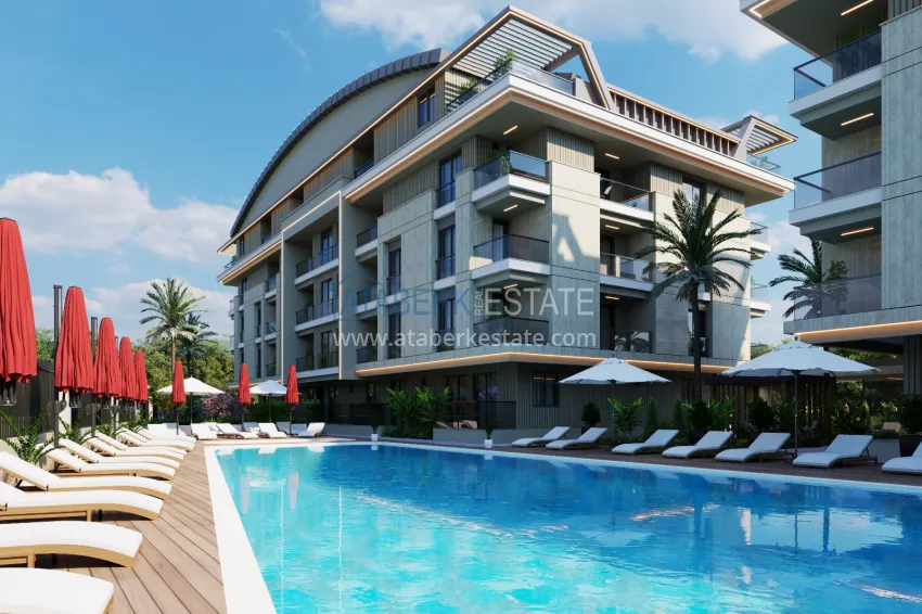 An investment-attractive residential complex project in Konyaalti, Antalya 4 