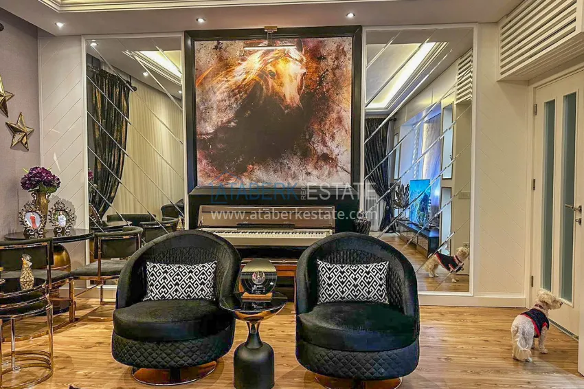 Purchase Stylish 3+1 linear apartment in the heart of Oba. Real estate under residence permit and citizenship 7 