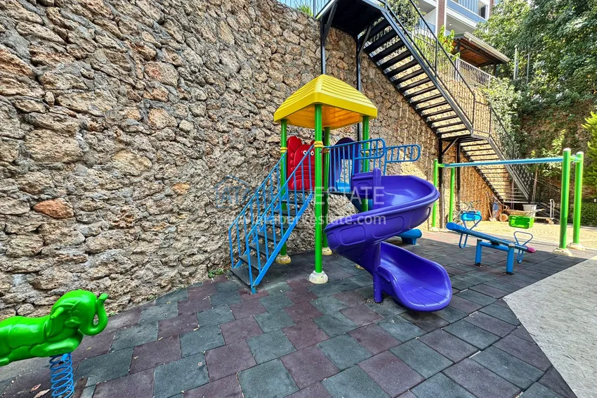 Apartment 1+1 with furniture and sea view - Alanya, Tosmur district. Real estate for a residence permit 6 