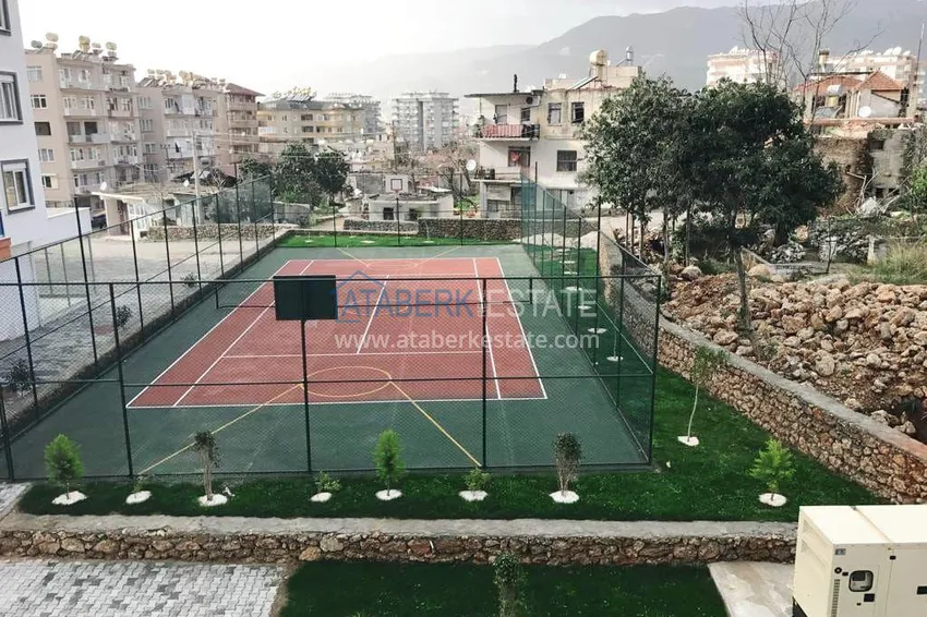 Apartment 1+1 with furniture and sea view - Alanya, Tosmur district. Real estate for a residence permit 7 