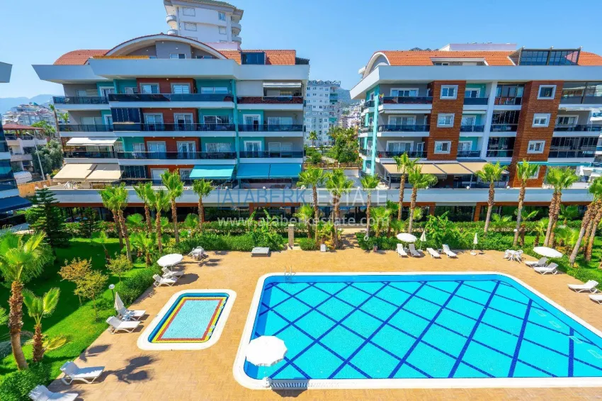 Stylish 3+1 linear apartment in the heart of Oba. Real estate under residence permit and citizenship 6 