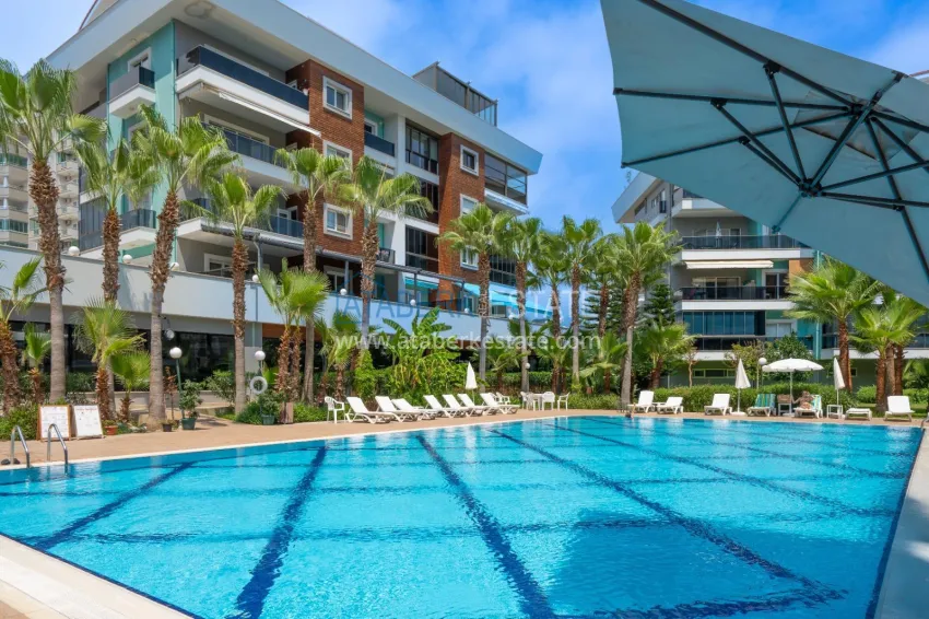 Stylish 3+1 linear apartment in the heart of Oba. Real estate under residence permit and citizenship 7 