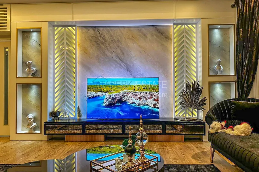 Purchase Stylish 3+1 linear apartment in the heart of Oba. Real estate under residence permit and citizenship 9 