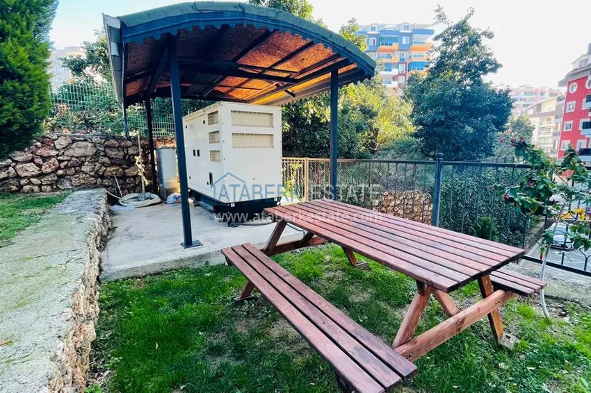 Apartment 1+1 with furniture and sea view - Alanya, Tosmur district. Real estate for a residence permit 10 