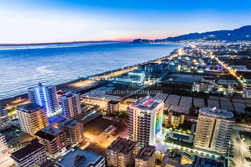 Penthouse duplex 3+1 in Mahmutlar, Alanya — 200 m from the sea, sea view 1 