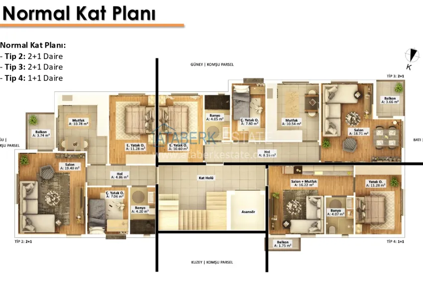 Buy cheap Investment property — a complex under construction in Antalya, Muratpasa 2 