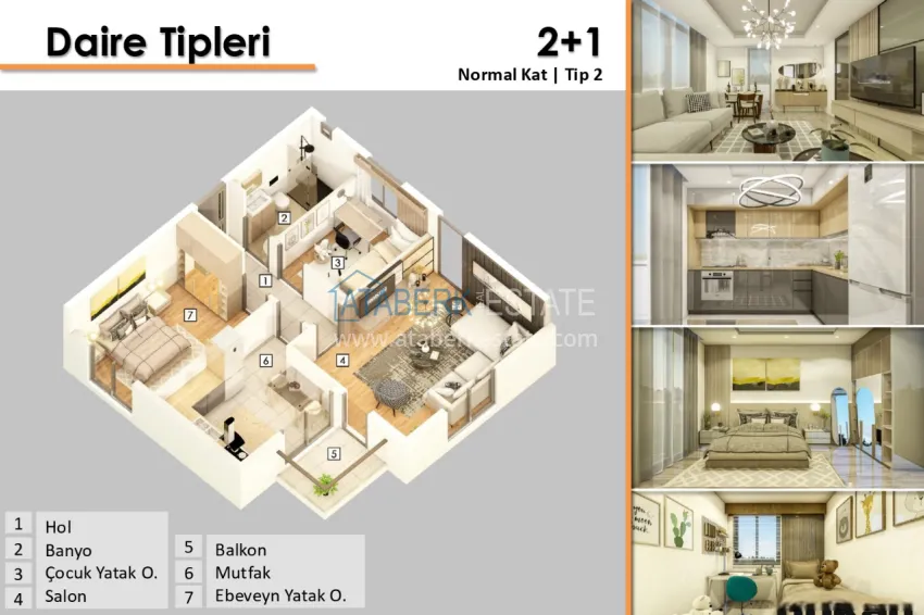 Buy cheap Investment property — a complex under construction in Antalya, Muratpasa 4 