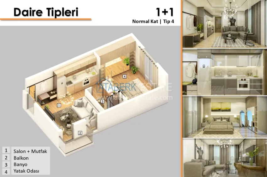 Buy cheap Investment property — a complex under construction in Antalya, Muratpasa 6 