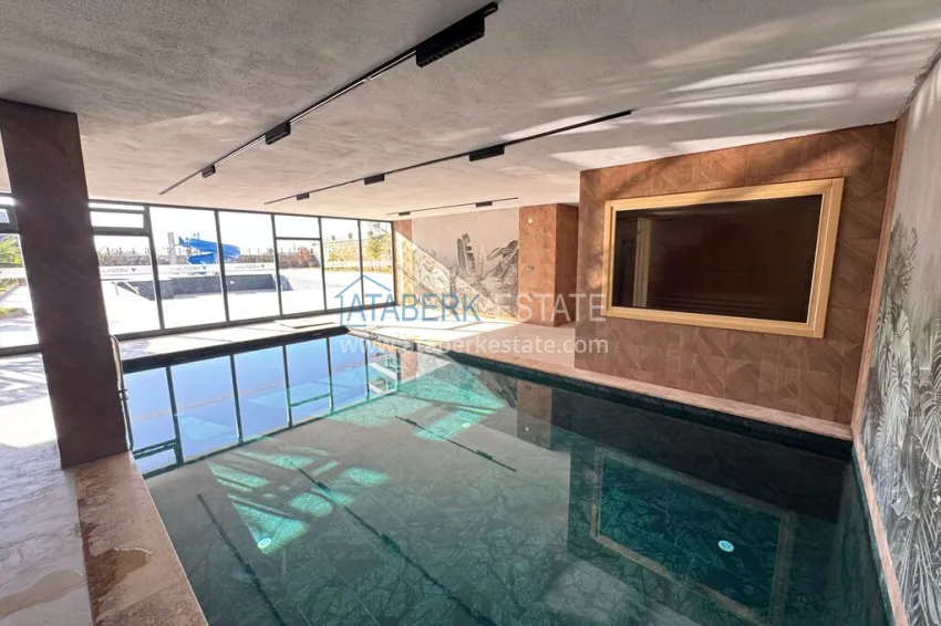 New 1+1 apartment in Oba, Alanya — an investment by the sea in a complex with infrastructure 15