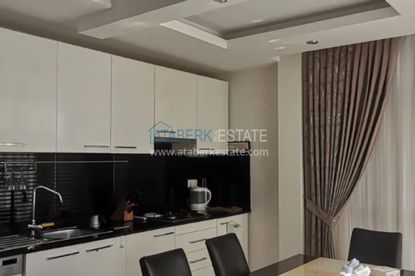 Purchase 2+1 apartment for a residence permit in Alanya Cikcilli district - a complex with hotel infrastructure 1 