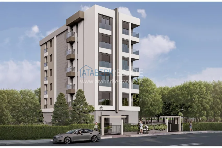 Investment property — a complex under construction in Antalya, Muratpasa 1 