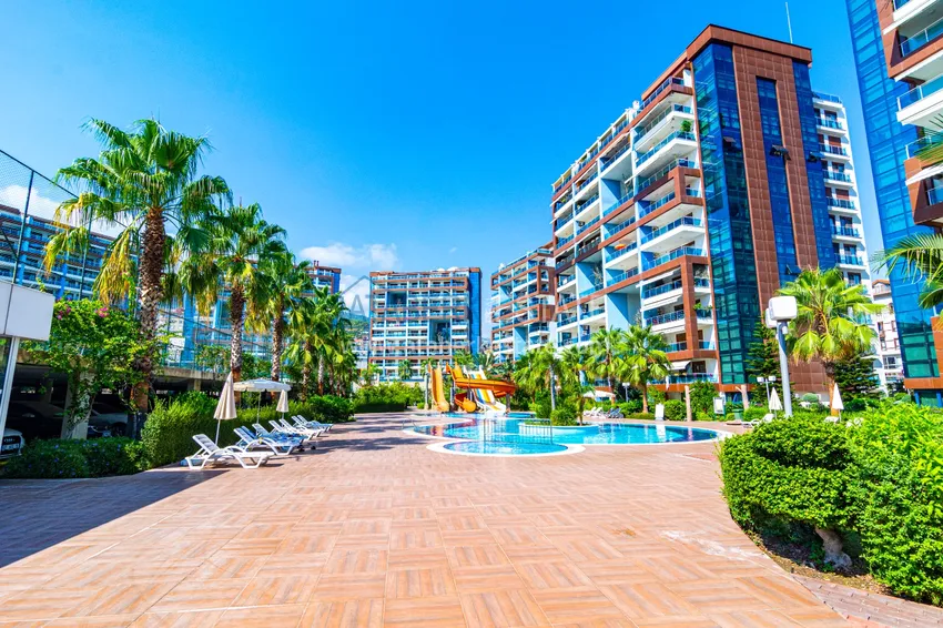 2+1 apartment for a residence permit in Alanya Cikcilli district - a complex with hotel infrastructure 4 