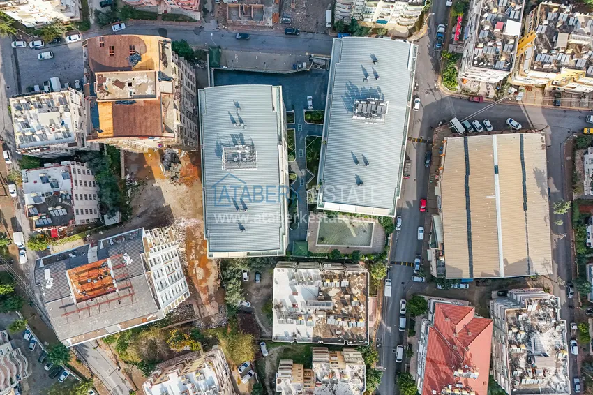 2+1 apartment with a separate kitchen and a glazed balcony in the center of Alanya — furniture suitable for a residence permit 5 