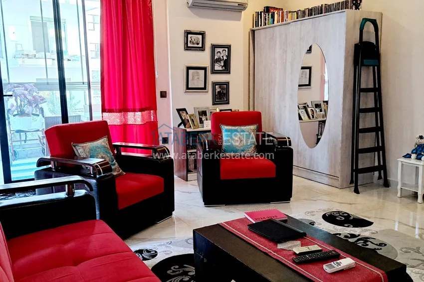 Purchase  2+1 apartment with a separate kitchen and a glazed balcony in the center of Alanya — furniture suitable for a residence permit 6 