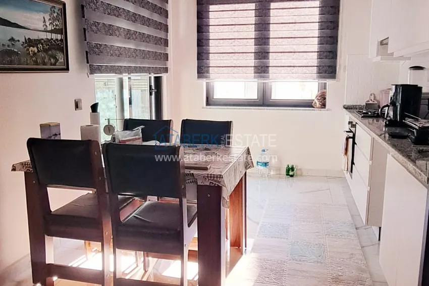 Purchase  2+1 apartment with a separate kitchen and a glazed balcony in the center of Alanya — furniture suitable for a residence permit 8 