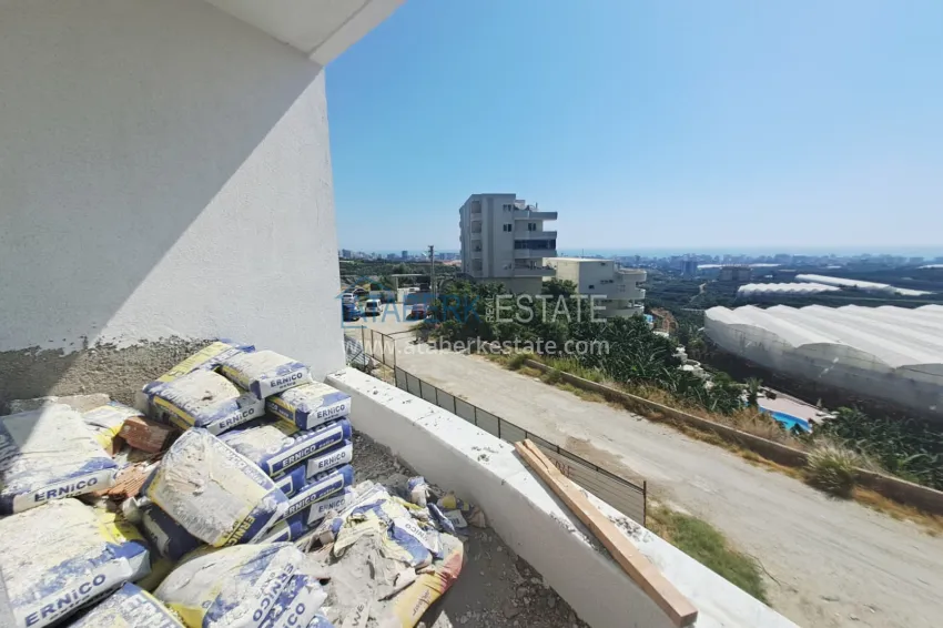 Purchase 1+1 apartment overlooking the sea and Mount Ich Kale in Alanya, Mahmutlar — sale from the owner 8 
