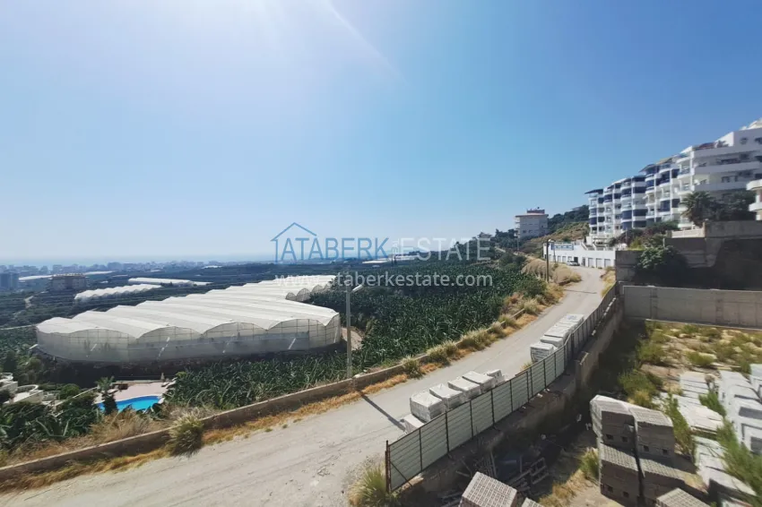 Purchase 1+1 apartment overlooking the sea and Mount Ich Kale in Alanya, Mahmutlar — sale from the owner 10 